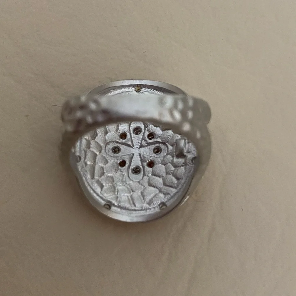 Freida Rothman Clover Shield ring - Picture 6 of 9